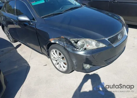 2007 Lexus Is 250 из США, поврежденный, VIN JTHCK262875014560